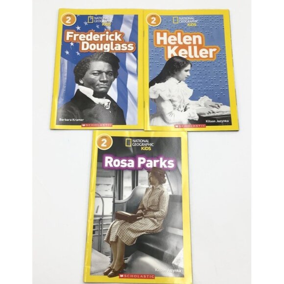 11 National Geographic Kids Readers Books Level 1 2 3 Historical Nonfiction - Picture 4 of 11